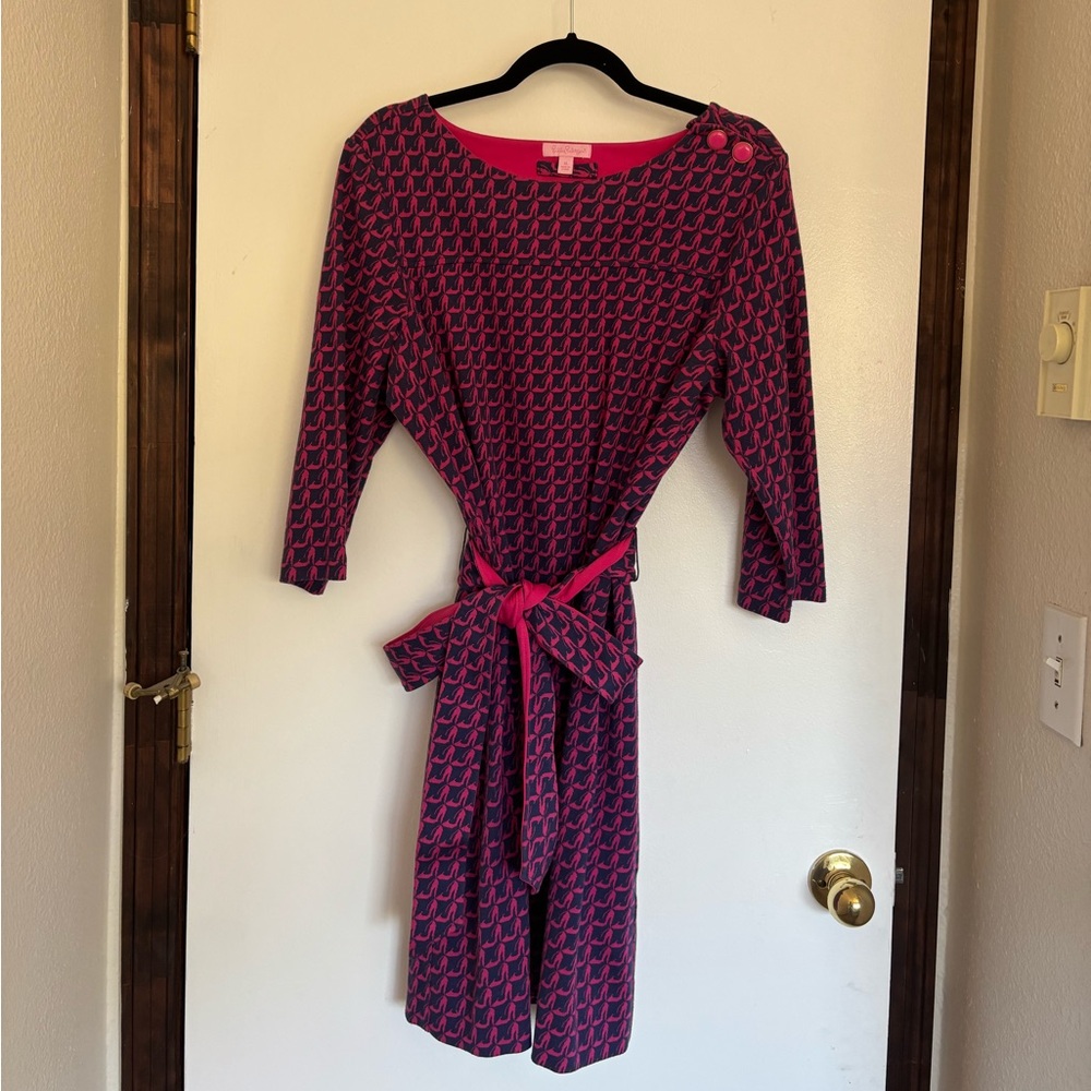 Lilly Pulitzer Houndstooth Jonah Dress